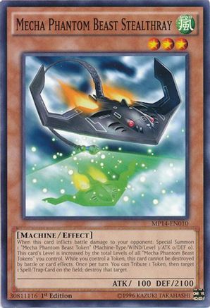 Mecha Phantom Beast Stealthray [MP14-EN010] Common - Yu-Gi-Oh! - Card Brawlers | Quebec | Canada |