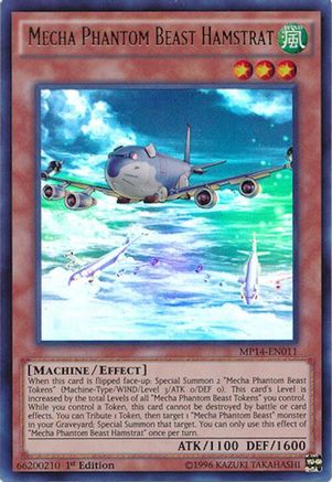 Mecha Phantom Beast Hamstrat [MP14-EN011] Ultra Rare - Yu-Gi-Oh! - Card Brawlers | Quebec | Canada |