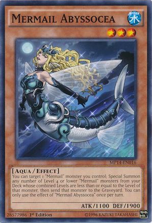 Mermail Abyssocea [MP14-EN016] Common - Yu-Gi-Oh! - Card Brawlers | Quebec | Canada |