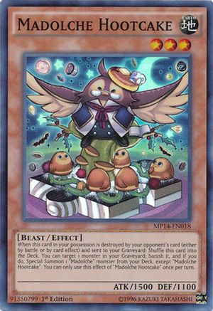 Madolche Hootcake [MP14-EN018] Super Rare - Yu-Gi-Oh! - Card Brawlers | Quebec | Canada |