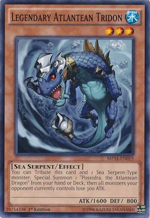 Legendary Atlantean Tridon [MP14-EN019] Common - Yu-Gi-Oh! - Card Brawlers | Quebec | Canada |