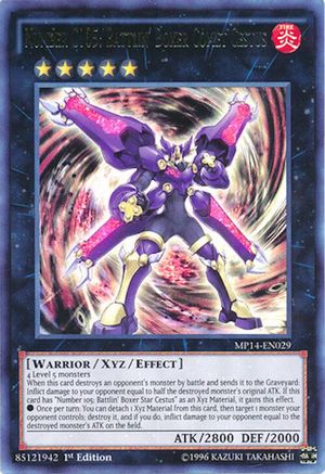 Number C105: Battlin' Boxer Comet Cestus [MP14-EN029] Ultra Rare - Yu-Gi-Oh! - Card Brawlers | Quebec | Canada |