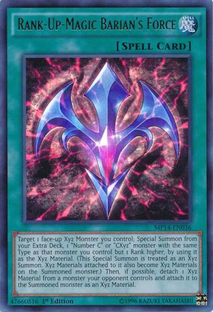 Rank-Up-Magic Barian's Force [MP14-EN036] Ultra Rare - Yu-Gi-Oh! - Card Brawlers | Quebec | Canada |