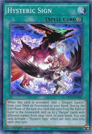Hysteric Sign [MP14-EN041] Super Rare - Yu-Gi-Oh! - Card Brawlers | Quebec | Canada |