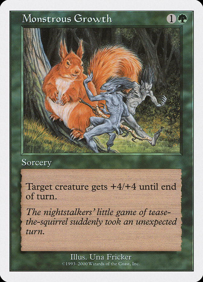 Monstrous Growth [Starter 2000] - Magic: The Gathering - Card Brawlers | Quebec | Canada |