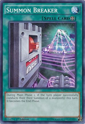 Summon Breaker [MP14-EN043] Common - Yu-Gi-Oh! - Card Brawlers | Quebec | Canada |