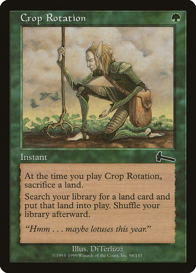 Crop Rotation [Urza's Legacy] - Magic: The Gathering - Card Brawlers | Quebec | Canada |