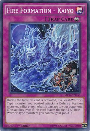 Fire Formation - Kaiyo [MP14-EN050] Common - Yu-Gi-Oh! - Card Brawlers | Quebec | Canada |