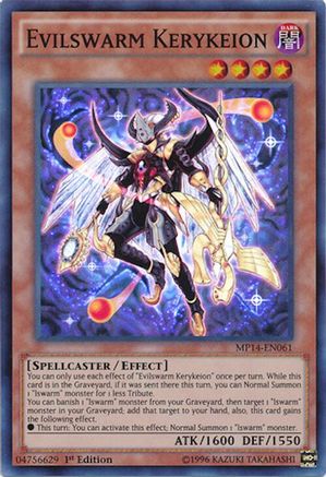 Evilswarm Kerykeion [MP14-EN061] Super Rare - Yu-Gi-Oh! - Card Brawlers | Quebec | Canada |