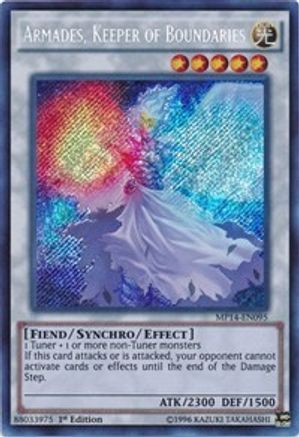Armades, Keeper of Boundaries [MP14-EN095] Secret Rare
