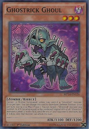 Ghostrick Ghoul [MP14-EN126] Super Rare - Yu-Gi-Oh! - Card Brawlers | Quebec | Canada |