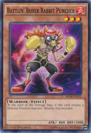 Battlin' Boxer Rabbit Puncher [MP14-EN131] Common - Yu-Gi-Oh! - Card Brawlers | Quebec | Canada |