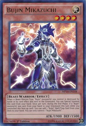 Bujin Mikazuchi [MP14-EN144] Ultra Rare - Yu-Gi-Oh! - Card Brawlers | Quebec | Canada |