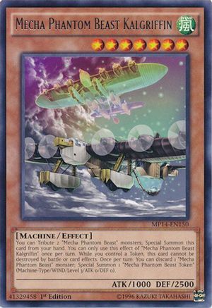 Mecha Phantom Beast Kalgriffin [MP14-EN150] Rare - Yu-Gi-Oh! - Card Brawlers | Quebec | Canada |