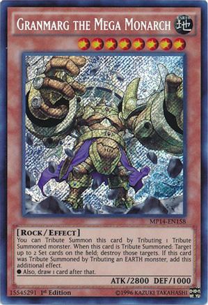 Granmarg the Mega Monarch [MP14-EN158] Secret Rare - Yu-Gi-Oh! - Card Brawlers | Quebec | Canada |