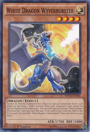 White Dragon Wyverburster [MP14-EN184] Common - Yu-Gi-Oh! - Card Brawlers | Quebec | Canada |