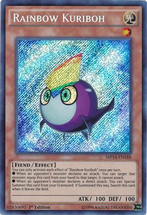 Rainbow Kuriboh [MP14-EN188] Secret Rare - Yu-Gi-Oh! - Card Brawlers | Quebec | Canada |