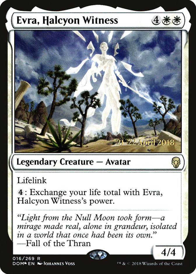 Evra, Halcyon Witness [Dominaria Prerelease Promos] - Magic: The Gathering - Card Brawlers | Quebec | Canada |