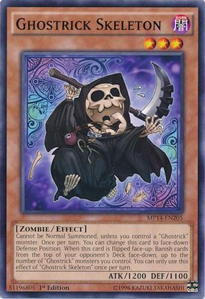Ghostrick Skeleton [MP14-EN205] Common - Yu-Gi-Oh! - Card Brawlers | Quebec | Canada |