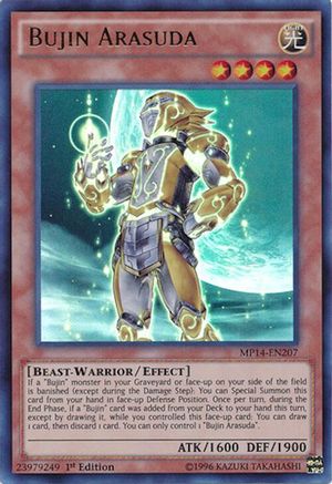 Bujin Arasuda [MP14-EN207] Ultra Rare - Yu-Gi-Oh! - Card Brawlers | Quebec | Canada |