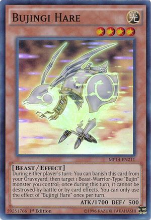 Bujingi Hare [MP14-EN211] Super Rare - Yu-Gi-Oh! - Card Brawlers | Quebec | Canada |