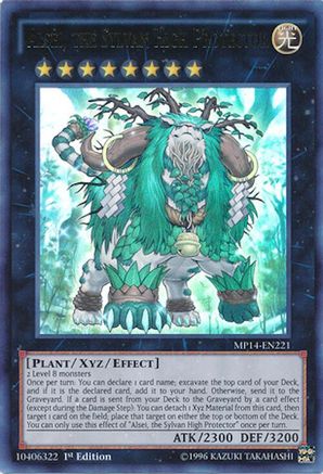 Alsei, the Sylvan High Protector [MP14-EN221] Ultra Rare - Yu-Gi-Oh! - Card Brawlers | Quebec | Canada |