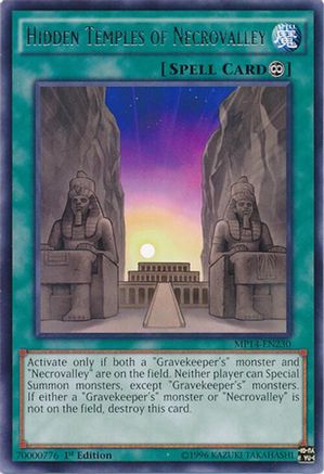 Hidden Temples of Necrovalley [MP14-EN230] Rare - Yu-Gi-Oh! - Card Brawlers | Quebec | Canada |