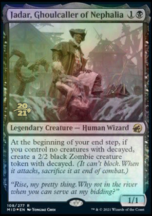 Jadar, Ghoulcaller of Nephalia [Innistrad: Midnight Hunt Prerelease Promos] - Magic: The Gathering - Card Brawlers | Quebec | Canada |