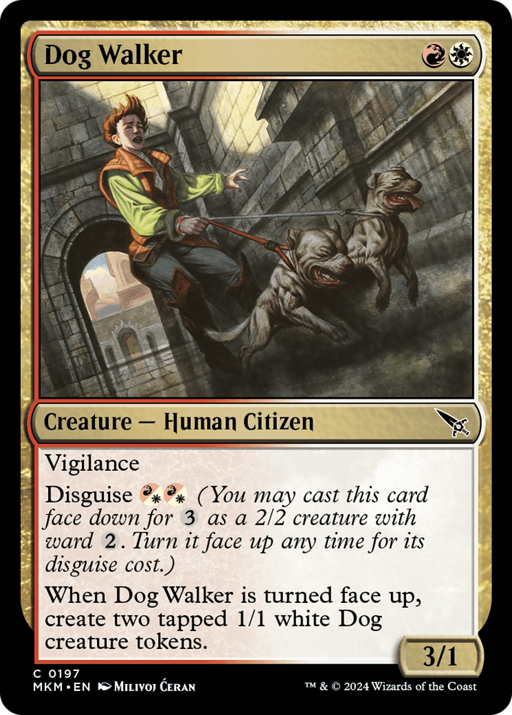 Dog Walker [Murders at Karlov Manor] - Magic: The Gathering - Card Brawlers | Quebec | Canada |