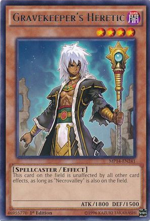 Gravekeeper's Heretic [MP14-EN241] Rare - Yu-Gi-Oh! - Card Brawlers | Quebec | Canada |