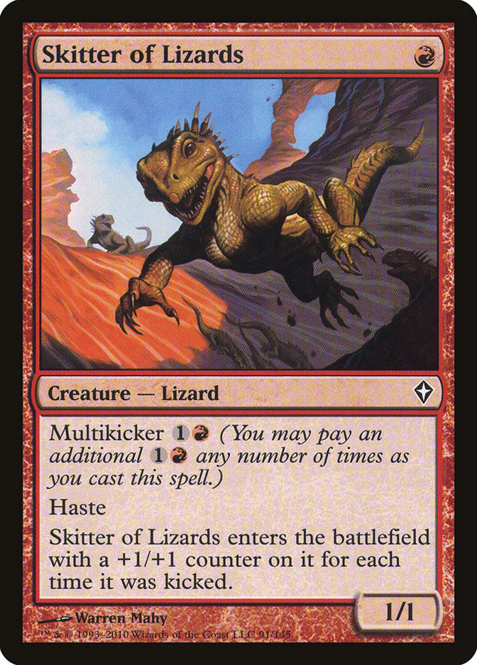 Skitter of Lizards [Worldwake] - Magic: The Gathering - Card Brawlers | Quebec | Canada |