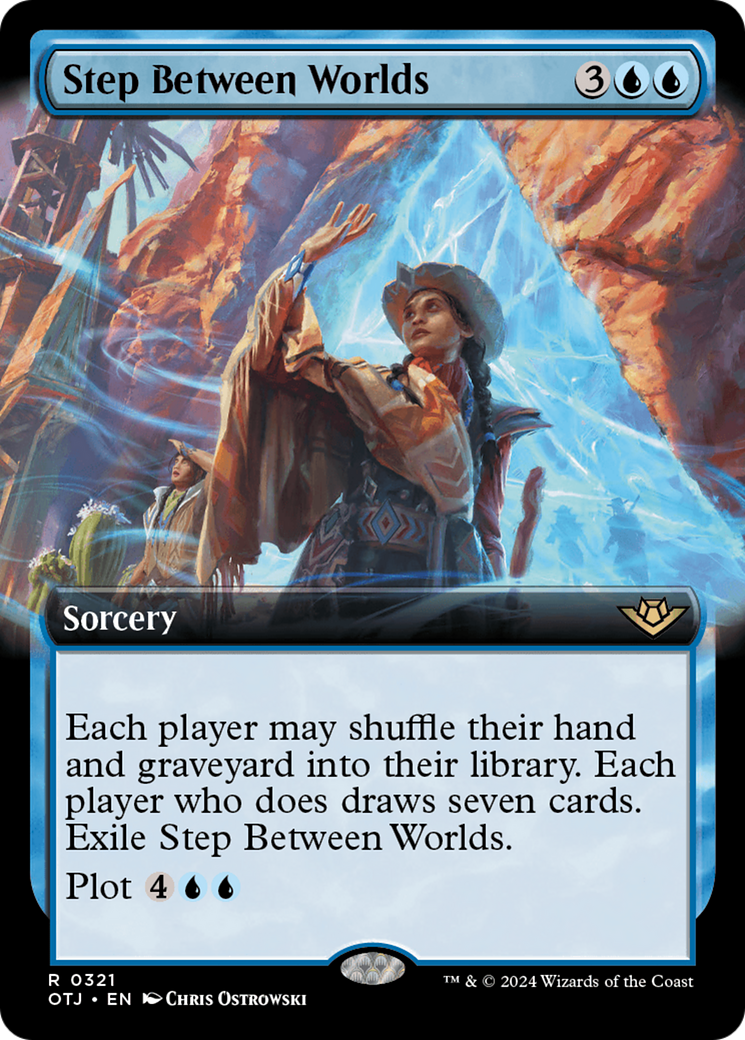 Step Between Worlds (Extended Art) [Outlaws of Thunder Junction] - Magic: The Gathering - Card Brawlers | Quebec | Canada |