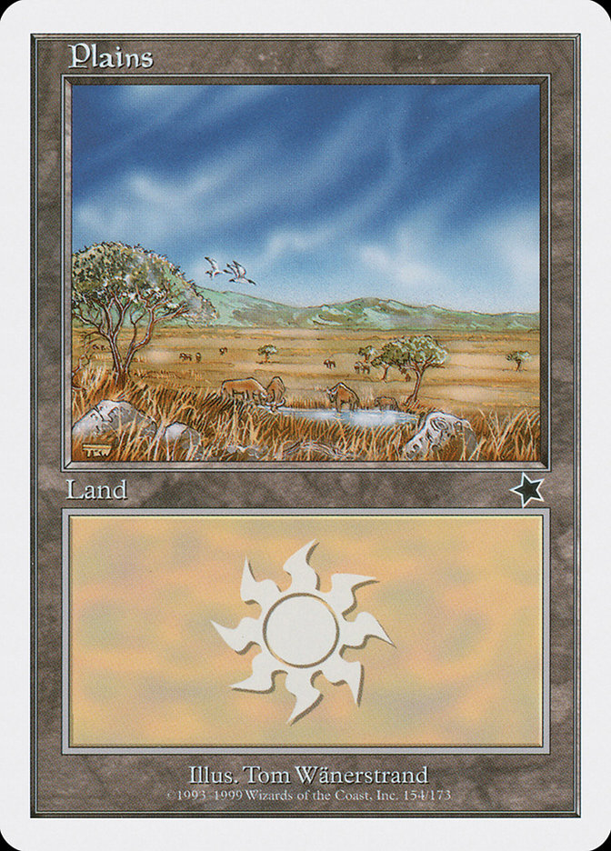 Plains (154) [Starter 1999] - Magic: The Gathering - Card Brawlers | Quebec | Canada |