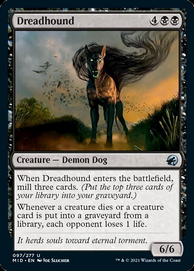Dreadhound [Innistrad: Midnight Hunt] - Magic: The Gathering - Card Brawlers | Quebec | Canada |