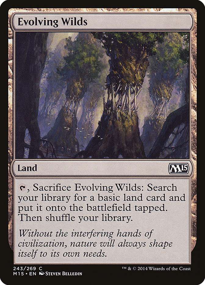 Evolving Wilds [Magic 2015] - Magic: The Gathering - Card Brawlers | Quebec | Canada |