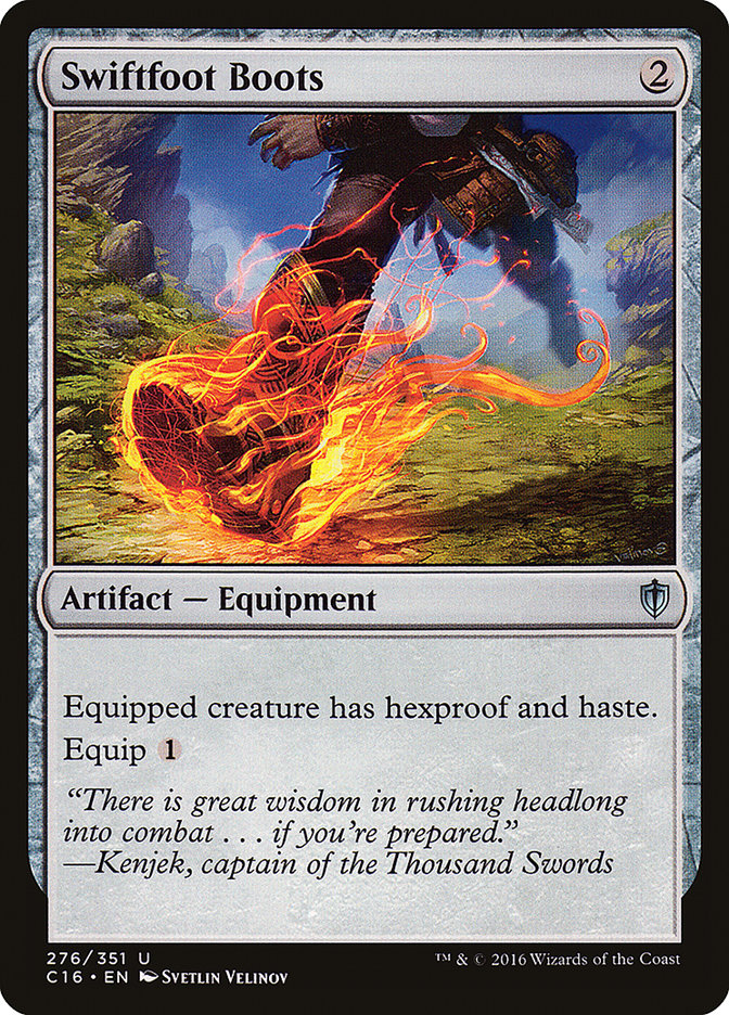 Swiftfoot Boots [Commander 2016] - Magic: The Gathering - Card Brawlers | Quebec | Canada |