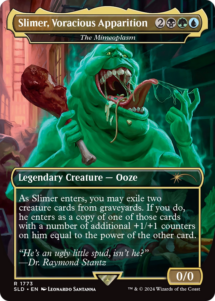 Slimer, Voracious Apparition - The Mimeoplasm [Secret Lair Drop Series] - Magic: The Gathering - Card Brawlers | Quebec | Canada |
