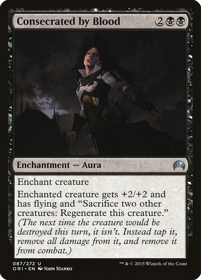 Consecrated by Blood [Magic Origins] - Magic: The Gathering - Card Brawlers | Quebec | Canada |