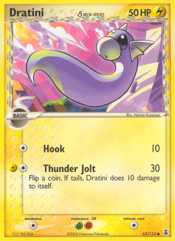 Dratini (65/113) (Delta Species) [EX: Delta Species] - Pokémon - Card Brawlers | Quebec | Canada |
