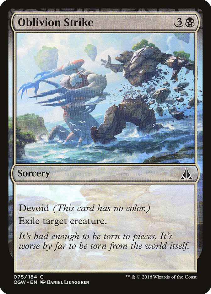 Oblivion Strike [Oath of the Gatewatch] - Magic: The Gathering - Card Brawlers | Quebec | Canada |