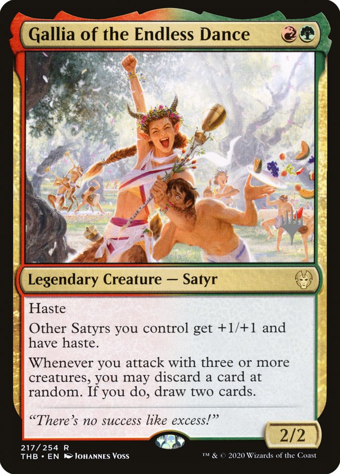 Gallia of the Endless Dance (Promo Pack) [Theros Beyond Death Promos] - Magic: The Gathering - Card Brawlers | Quebec | Canada |