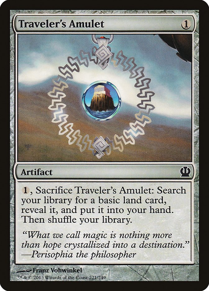 Traveler's Amulet [Theros] - Magic: The Gathering - Card Brawlers | Quebec | Canada |