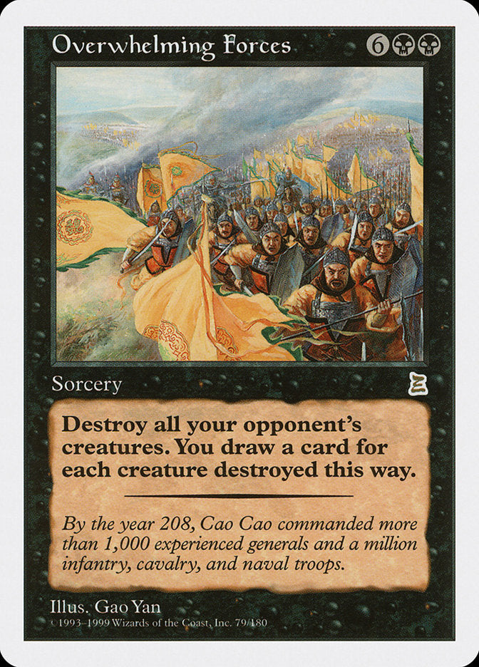 Overwhelming Forces [Portal Three Kingdoms] - Magic: The Gathering - Card Brawlers | Quebec | Canada |