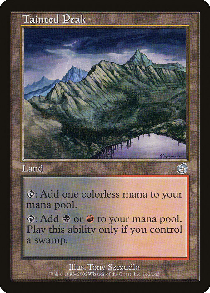 Tainted Peak [Torment] - Magic: The Gathering - Card Brawlers | Quebec | Canada |