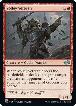 Volley Veteran [Jumpstart 2022] - Magic: The Gathering - Card Brawlers | Quebec | Canada |