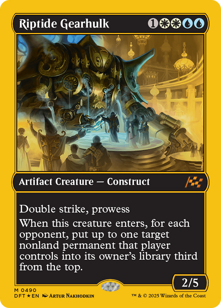 Riptide Gearhulk (First-Place Foil) [Aetherdrift] - Magic: The Gathering - Card Brawlers | Quebec | Canada |