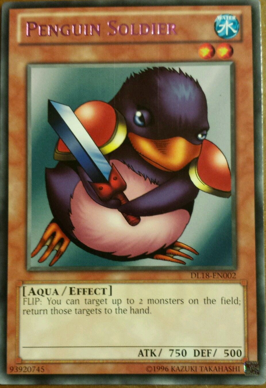 Penguin Soldier (Purple - DL18) [DL18-EN002] Rare - Yu-Gi-Oh! - Card Brawlers | Quebec | Canada |