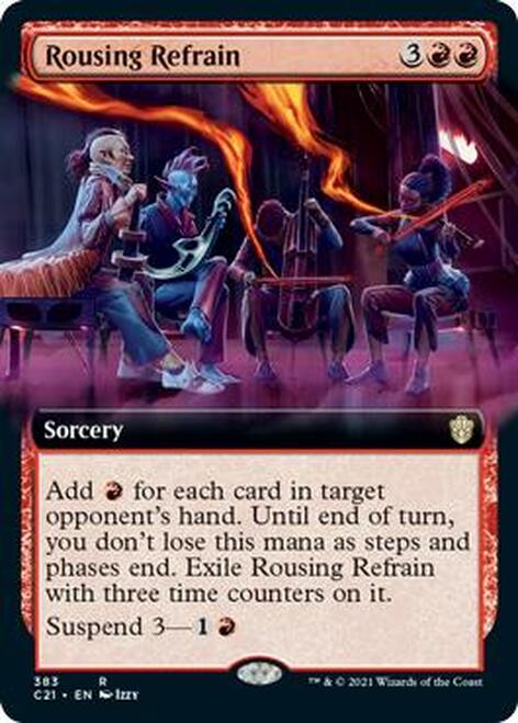 Rousing Refrain (Extended Art) [Commander 2021] - Magic: The Gathering - Card Brawlers | Quebec | Canada |
