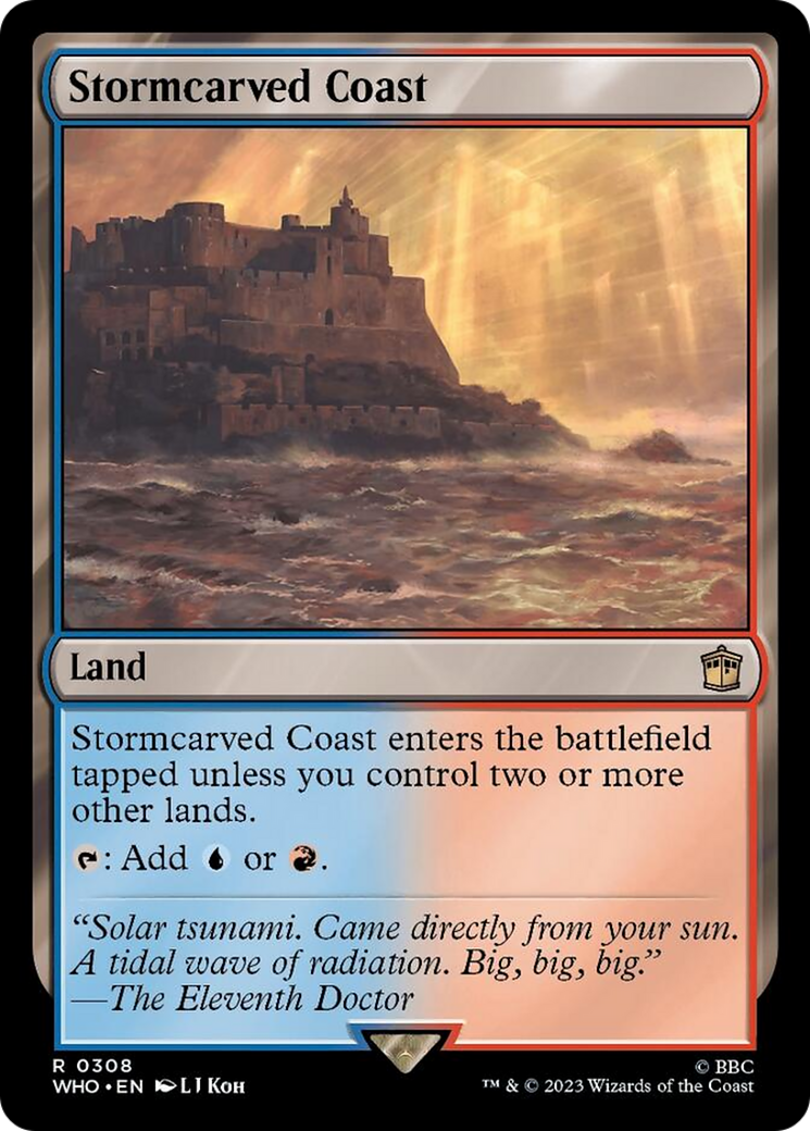 Stormcarved Coast [Doctor Who] - Magic: The Gathering - Card Brawlers | Quebec | Canada |