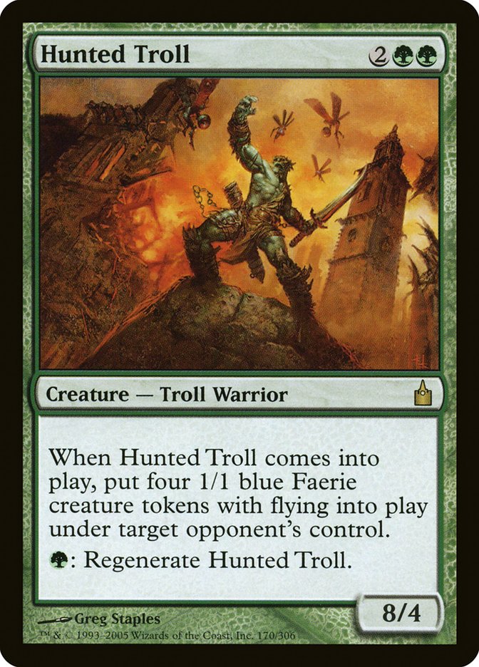 Hunted Troll [Ravnica: City of Guilds] - Magic: The Gathering - Card Brawlers | Quebec | Canada |